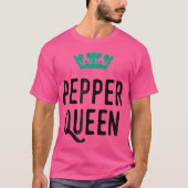 Vrouwen Pepper Queen Pepper Lover Schattigee Graph T-shirt (Voorkant)