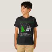 Vrouwen Persoonlijke Assistent Kerstboom Lighting T-shirt (Voorkant volledig)