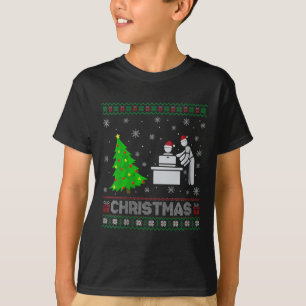 Vrouwen Persoonlijke Assistent Kerstboom Lighting T-shirt