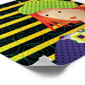 Vrouwen Petten Beret Poster (Hoek)