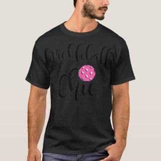 Vrouwen Pickleball Chic Pensioen Gift Club T-shirt