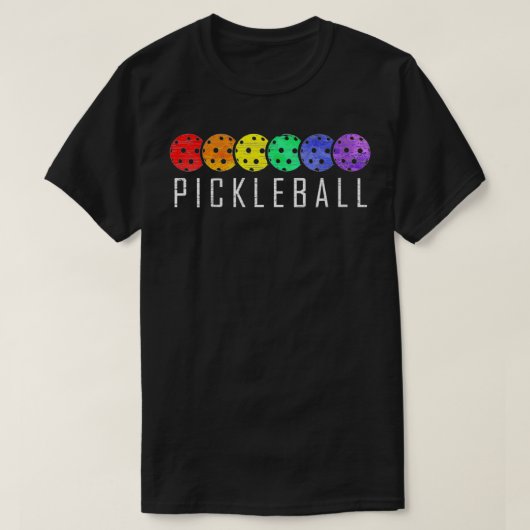 Vrouwen Pickleball Grappige Paddle Sport Speler Re T-shirt (Design voorkant)