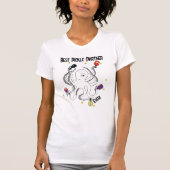 Vrouwen pickleball tshirt grappig octopus (Voorkant)