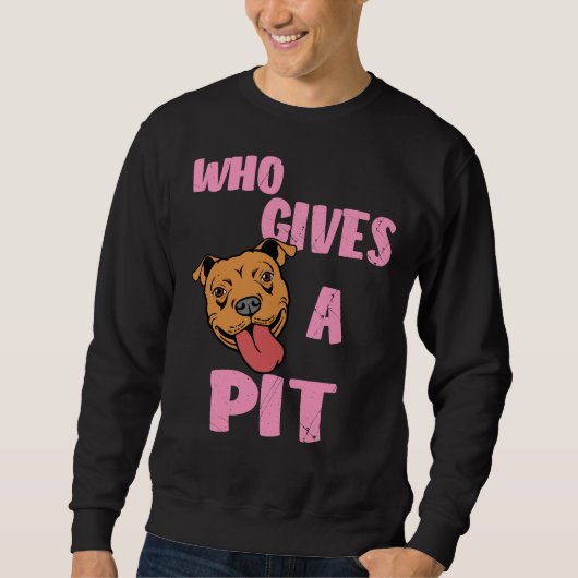 Vrouwen Pitbull Pit Bull Lover Die Een Pit Prin ge Trui (Voorkant)