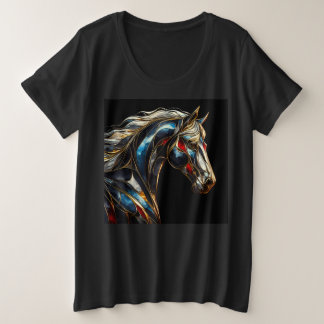 Vrouwen Plus Size T-shirts met Art Expression 13