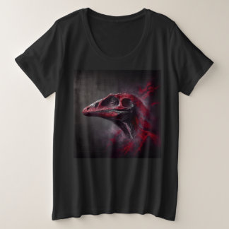 Vrouwen Plus Size T-shirts met Art Expression 7