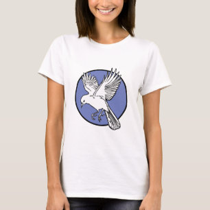 Vrouwen Plus-Size Tanktop WHITE DOVE & KANJI LOVE