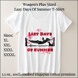 Vrouwen plus verhoogde luie dagen van zomerT-shirt Grote Maat T-shirt