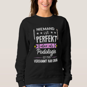 Vrouwen Podiatrist Nail Studio Podiatrist Voetverz Trui