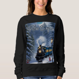 Vrouwen Polar Express Sweatshirt - Train Graphic