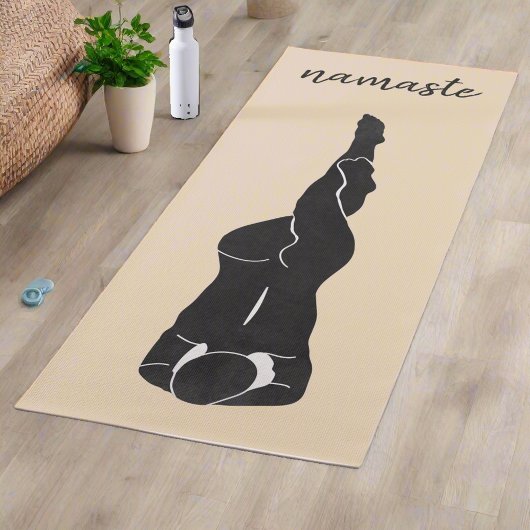 Vrouwen Poses Bewegingen Namaste Yogi Blush Roze Yogamat