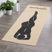 Vrouwen Poses Bewegingen Namaste Yogi Blush Roze Yogamat