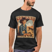 Vrouwen Poster T-shirt (Voorkant)