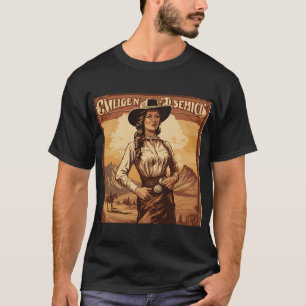  Vrouwen Poster T-shirt, Shirten uit de jaren 90 T-shirt