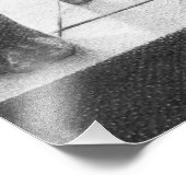 Vrouwen poten, glas en roos potloodtrekkunst foto afdruk (Hoek)