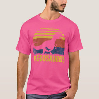 Vrouwen Pregosaurus Rex Shirt Zwangerschapsaankond