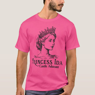 Vrouwen Prinses Ida Gilbert en Sullivan Opera Gra T-shirt