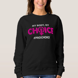 Vrouwen Pro Keuze Mijn lichaam Mijn keuze Uterus V Trui