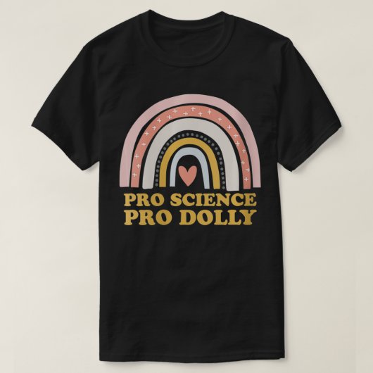 Vrouwen Pro Science Pro Dolly VNecknpl T-shirt (Design voorkant)
