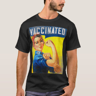 Vrouwen Pro Vaccine, ik ben gevaccineerd, wil een  T-shirt