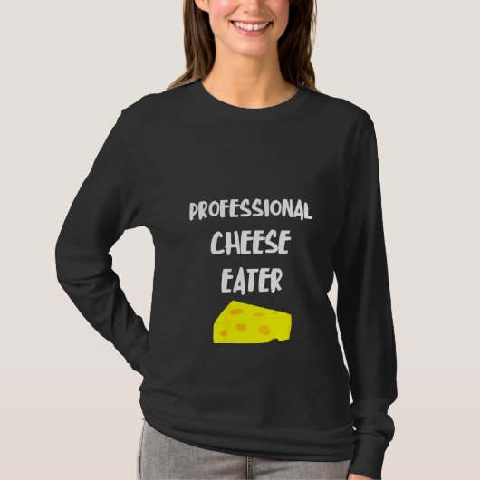 Vrouwen Professionele Kaaseter Holey Cheddar Eda T-shirt (Voorkant)