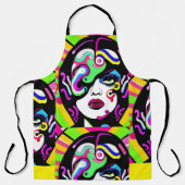 Vrouwen Psicodelinca Schort (Voorkant)