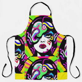 Vrouwen Psicodelinca Schort