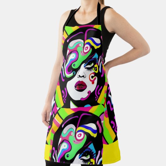 Vrouwen Psicodelinca Schort (Insitu)