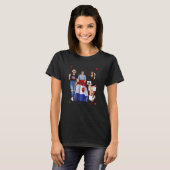 Vrouwen Puerto Rican Born Paraguay Bloedpaprika T-shirt (Voorkant volledig)
