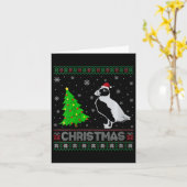 Vrouwen Puffin Kerstboom Lighting Ugly Christmas S Kaart (Gele Bloem)