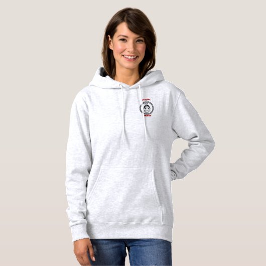 Vrouwen Pullover Hoodie: Braves (10202) (Voorkant volledig)
