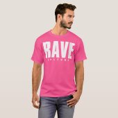 Vrouwen Rave Cultuur - EDM Festival Raver Minimali T-shirt (Voorkant volledig)