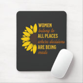 Vrouwen Rechten Zuster Moeder Verjaardagscadeau Muismat (Met muis)