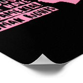 Vrouwen Rechter Sticker Poster (Hoek)