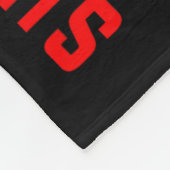 Vrouwen Red Little Sister Heart Disease Awareness  Fleece Deken (Hoek)