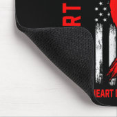 Vrouwen Red Little Sister Heart Disease Awareness  Muismat (Hoek)