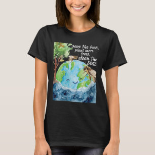 Vrouwen redden de bijen - milieubescherming t-shirt