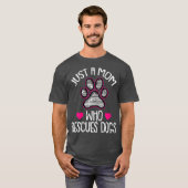 Vrouwen Redding Hond Moeder Moeder-dag Puppy Doggi T-shirt (Voorkant volledig)