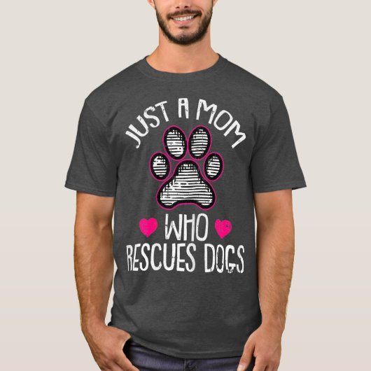 Vrouwen Redding Hond Moeder Moeder-dag Puppy Doggi T-shirt (Voorkant)
