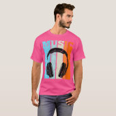 Vrouwen Retro Hip Hop Muziek Rapper Rap Hiphop T-shirt (Voorkant volledig)