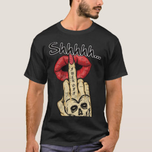 Vrouwen Retro Meisje Power Tattoo Rocker Fem T-shirt