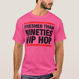 Vrouwen Retro Old School 90s Hip Hop T-shirt