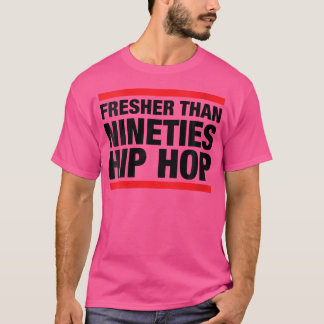 Vrouwen Retro Old School 90s Hip Hop T-shirt
