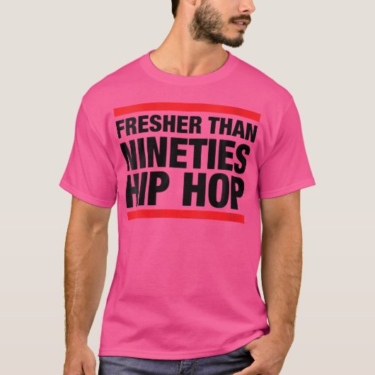 Vrouwen Retro Old School 90s Hip Hop T-shirt (Voorkant)
