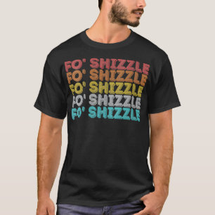 Vrouwen Retro voor Shizzle VNeck T-shirt