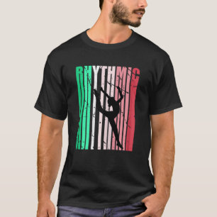 Vrouwen Ritmische Gymnastiek Verjaardag Squad Stuf T-shirt