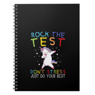 Vrouwen rocken de test Grappige School Professor D Notitieboek
