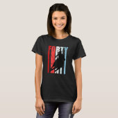 Vrouwen Rodeo 40th Birthday Barrel Racing Ho T-shirt (Voorkant volledig)