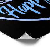 Vrouwen roeien brengt me vreugde watersport bemann poster (Hoek)