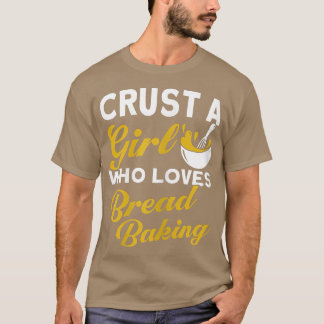 Vrouwen roesten een meisje dat van brood-bakkerij t-shirt